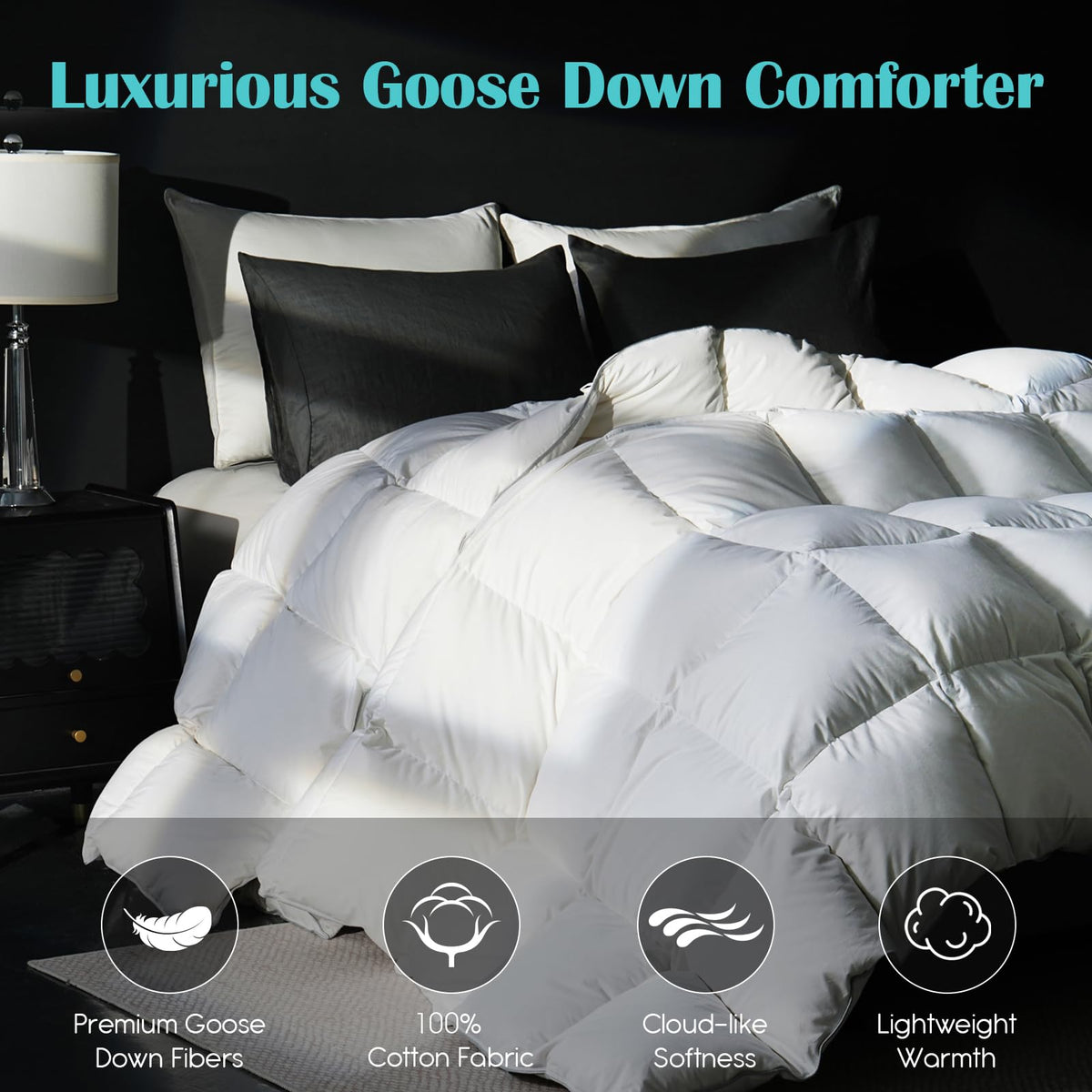 Yalamila soft cotton shell provides gentle, breathable comfort.