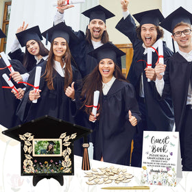 Yalikop grad signature display with acrylic cover protects memories
