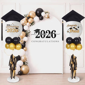 Yalikop retractable balloon tower adjustable height for flexible setups