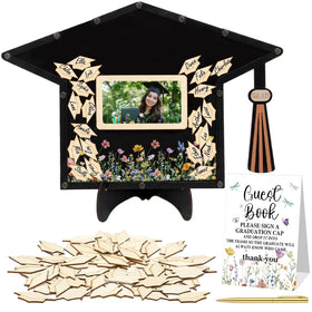 Yalikop Wildflower Grad Cap Frame showcasing a durable keepsake for Class of 2026 memories