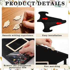 Yalikop wood signature slices offer easy signing and a lasting keepsake