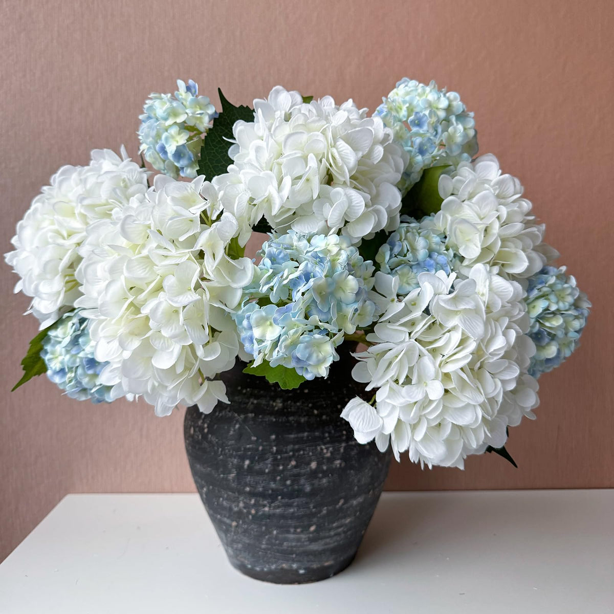 YalzoneMet Snowball Viburnum petals close-up showing real-touch texture