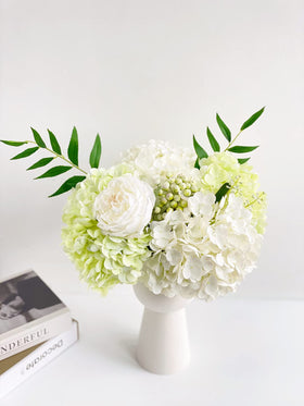 YalzoneMet RUZUQE interior decor hydrangea in home ambiance