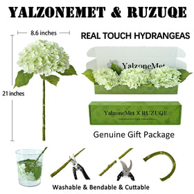 Three-pack YalzoneMet RUZUQE hydrangea set for decor
