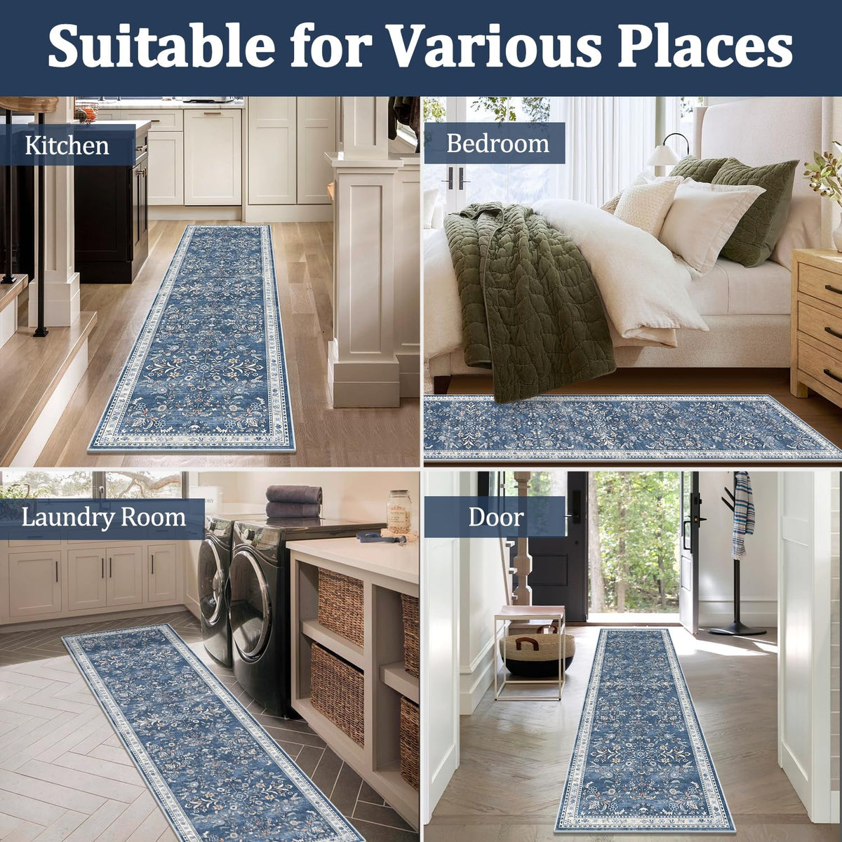 Yamaziot durable overlock edges extend rug life in high-traffic areas.