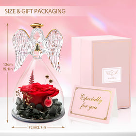 Yamonic no-care rose gift stays beautiful without watering or sunlight