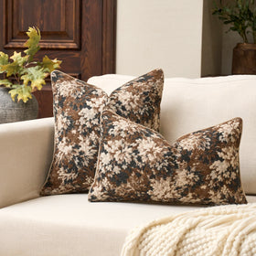 Yangest pattern detail shows front-only design for versatile sofa and bed styling.