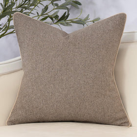 Yangest texture closeup showcases soft chenille feel and refined craftsmanship.
