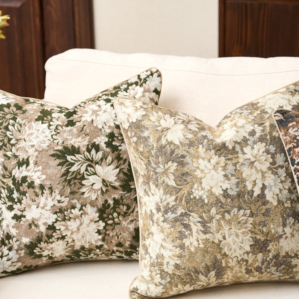 Yangest vintage farmhouse style pillow cover elevating living room decor