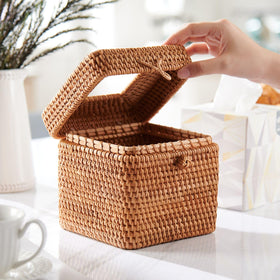 yangqihome fit for 5.7-inch square tissue boxes on visible surfaces.