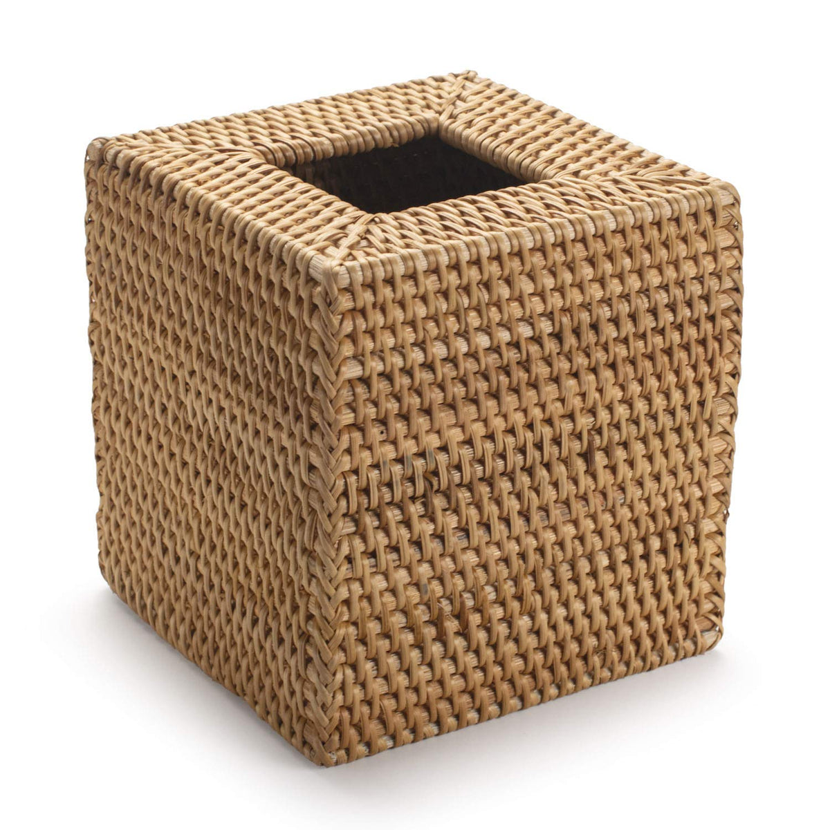 YangqiHome hand woven wicker tissue holder adds natural texture to any room