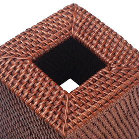YANGQIHOME Open Bottom Design allows quick tissue box exchanges.