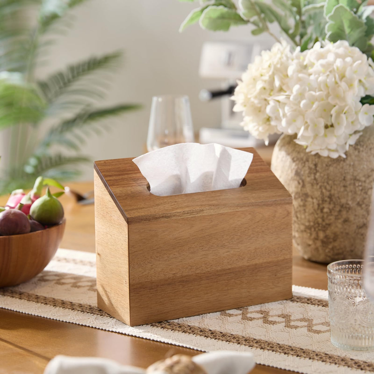 YANGQIHOME sliding panel towel holder for easy tissue replacement.