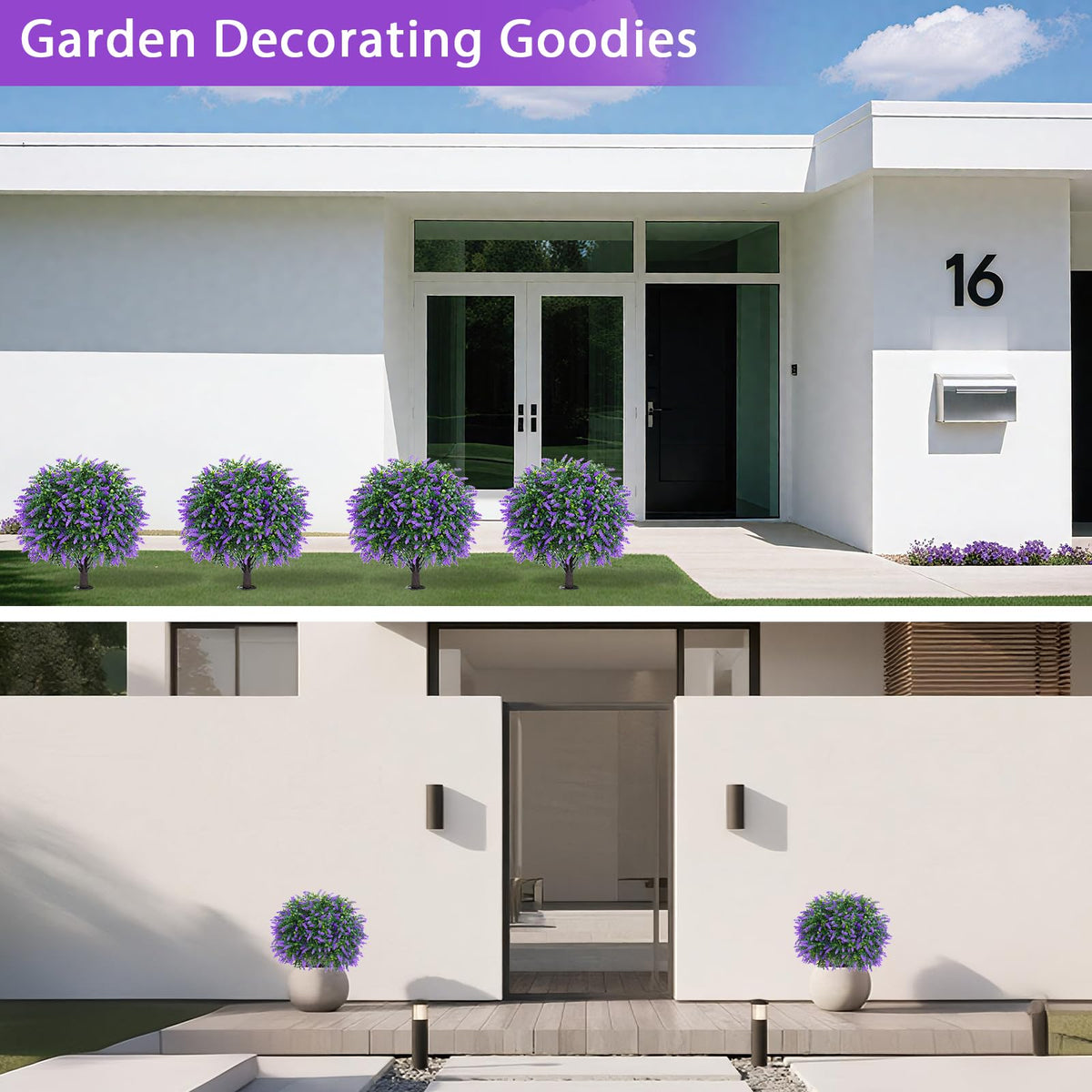 Yangrass bendable foliage re-fluffs easily for natural look.