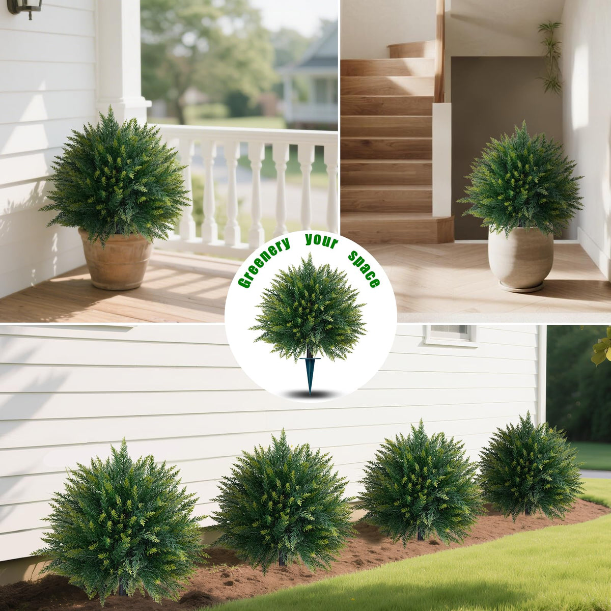 Yangrass ground spike provides stable base for outdoor use
