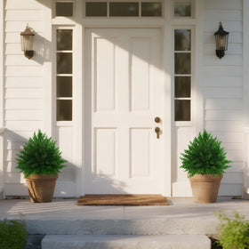 Yangrass pet-safe artificial plant topiary for safe homes.