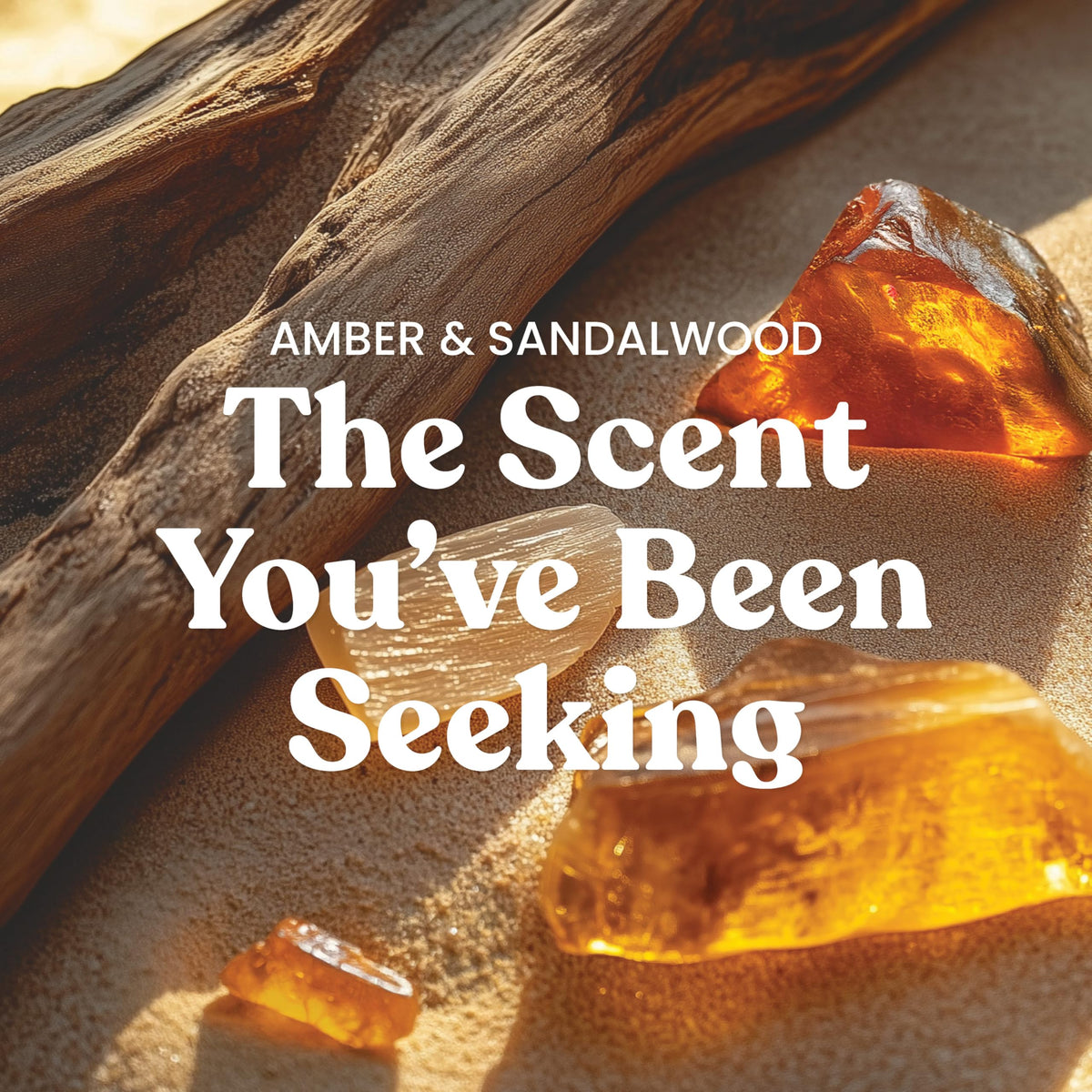 Yankee Candle Amber & Sandalwood wax blend close-up shows premium materials for steady scent