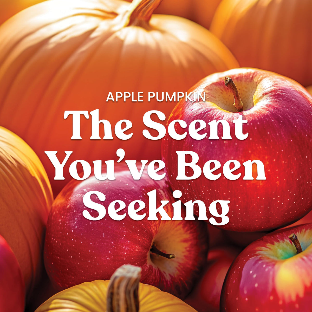 Yankee Candle Apple Pumpkin jar on a cozy table for warm season mood