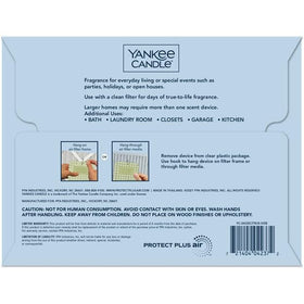 Yankee Candle Catching Rays fragrance pad ready to attach to your filter for continuous scent.