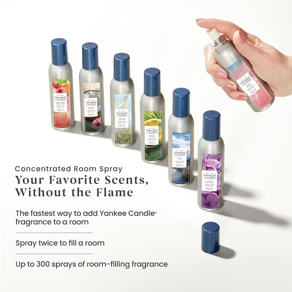 Yankee Candle 3-pack collection offers consistent home fragrance.