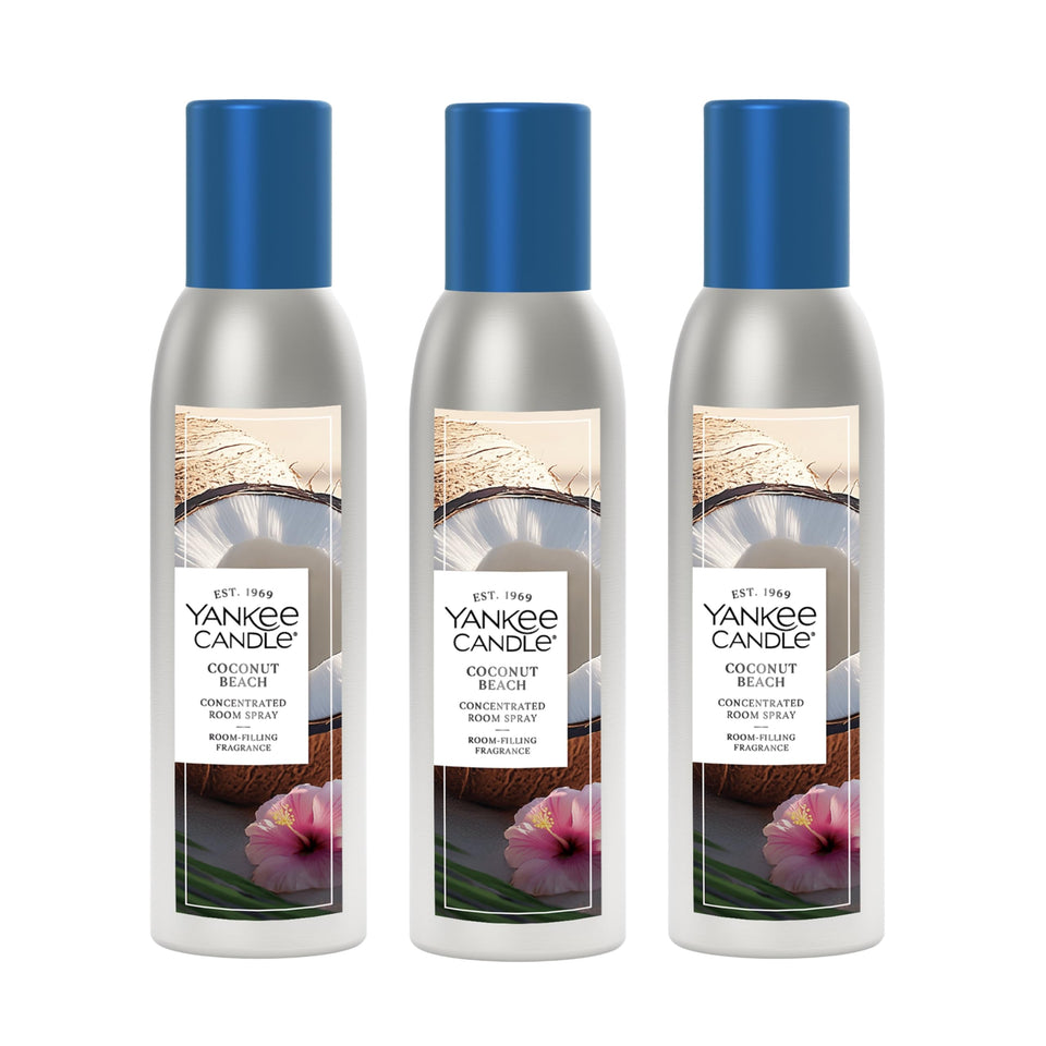 Yankee Candle Coconut Beach bottle for instant room fragrance