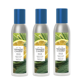 Yankee Candle concentrated room spray bottle shows Sage & Citrus scent for quick room refresh
