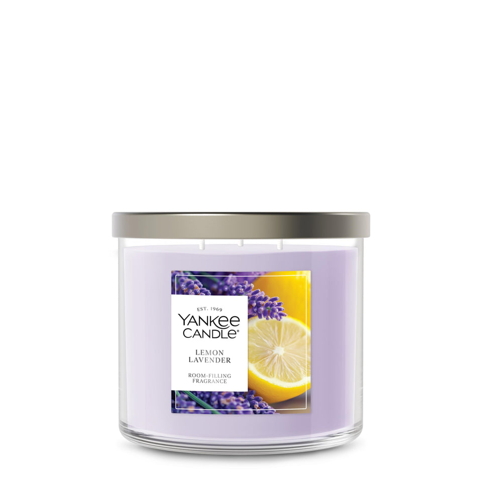 Yankee Candle Lemon Lavender 3-wick jar ready to fill living spaces with fragrance
