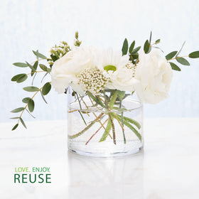 Yankee Candle Lilac Blossoms on display as elegant home decor