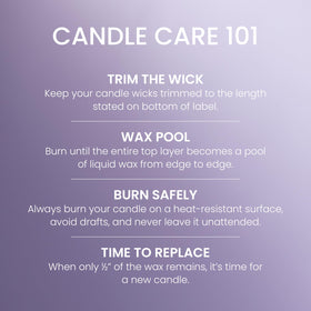 Yankee Candle Lilac Blossoms mid-burn showcasing room-filling fragrance