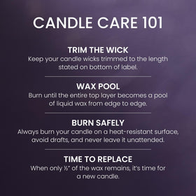 Yankee Candle Mid Summer's Night up to 40 hours of fragrance for lasting ambience.