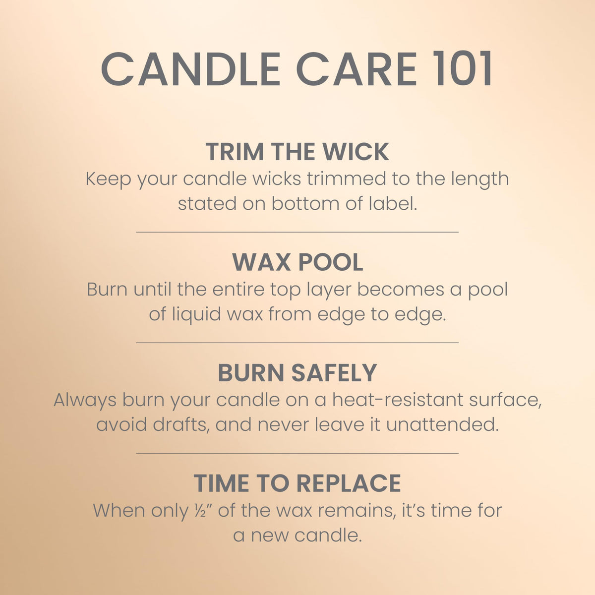 Yankee Candle natural-fiber wick closeup illustrating steadier flame