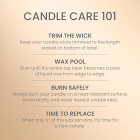 Yankee Candle natural-fiber wick closeup illustrating steadier flame