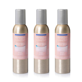 Yankee Candle Pink Sands bottle for instant freshness