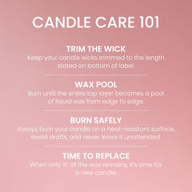 Yankee Candle Pink Sands metal lid protects wax between uses.