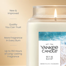 Premium plant wax blend promotes cleaner burn and steady scent throw.