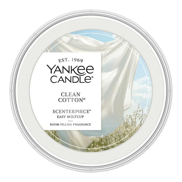 Yankee Candle Scenterpiece MeltCup Lilac Blossoms refill floral notes visualized for spring ambiance