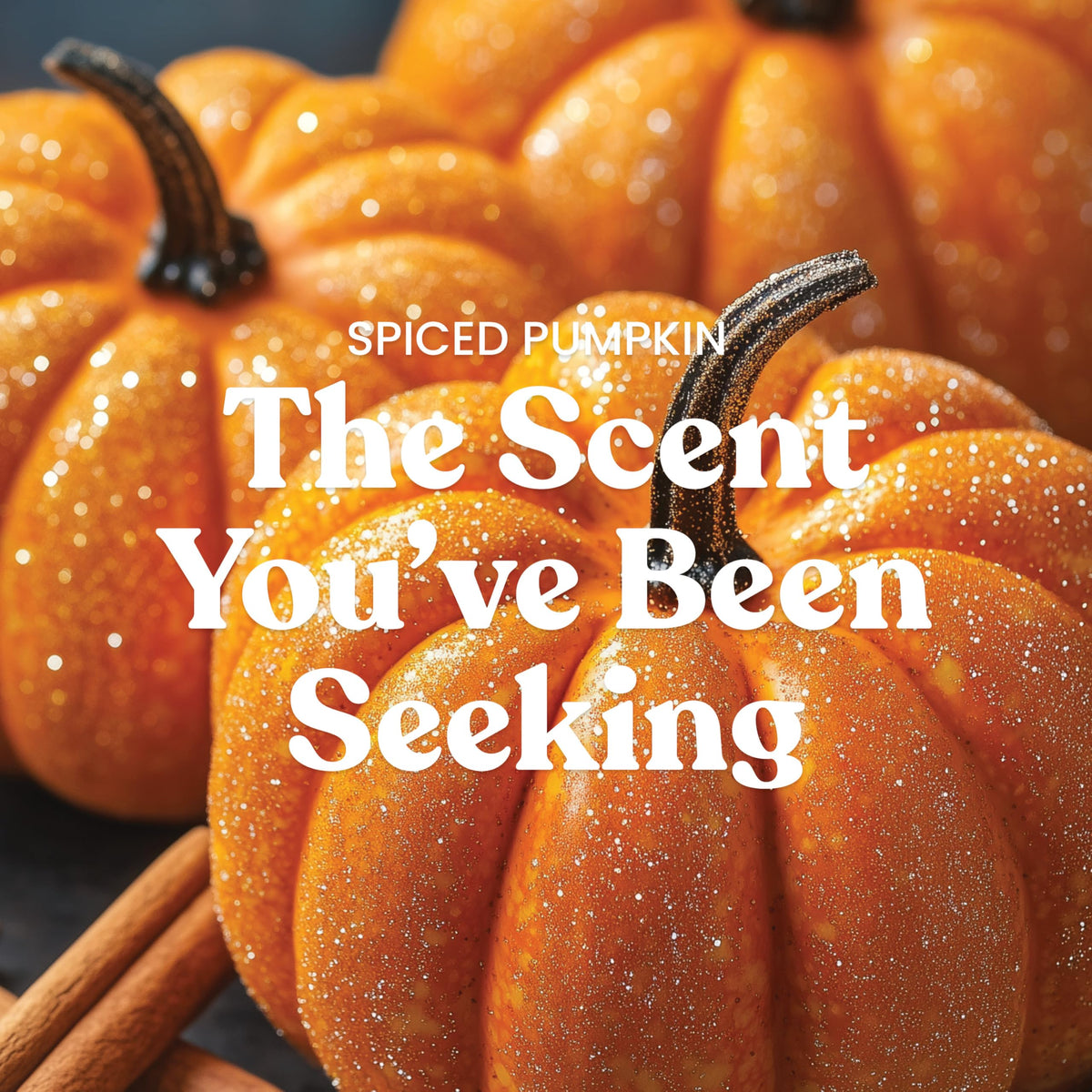 Spiced Pumpkin wax pour close-up highlights rich fall fragrance diffusion