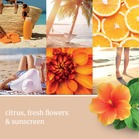 ScentPlug device with Sun and Sand refill in use