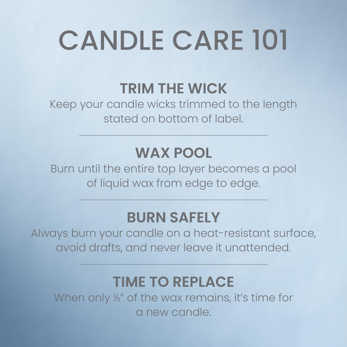 Yankee Candle Warm Luxe Cashmere wick close-up supports clean burning.