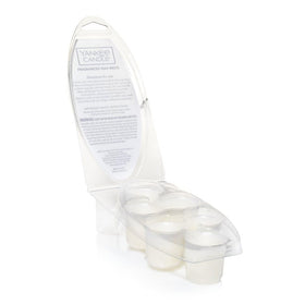 Yankee Candle Coconut Beach wax melts six-pack ready for use.