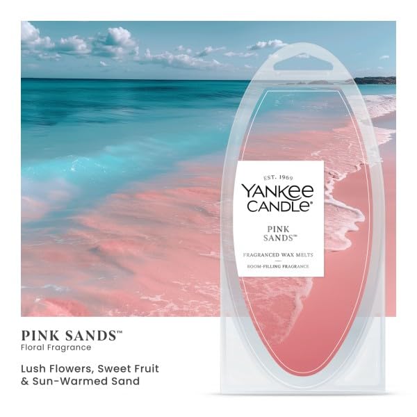 Yankee Candle wax melts pair fruity notes with musk warmth