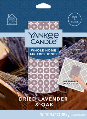 Yankee Candle whole home air freshener installation demonstrates even scent across rooms