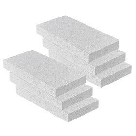 YANRUIPRO fire bricks lining a wood stove for improved heat retention.