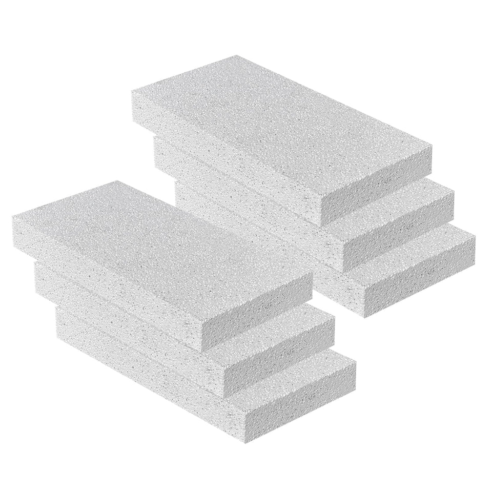 YANRUIPRO fire bricks lining a wood stove for improved heat retention.