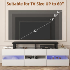 YAOHUOO open-space underside keeps soundbars accessible