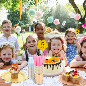 Yaomiao coordinated party supplies for Easter and birthdays