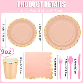 Yaomiao disposable cups with pastel colors for easy serving