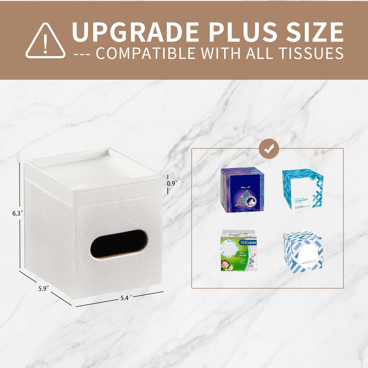 YAPISHI PU leather cover features waterproof surface that's easy to clean.