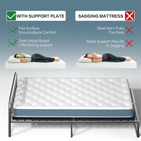 Yarfyk bunkie board moisture-resistant housing protects against moisture.
