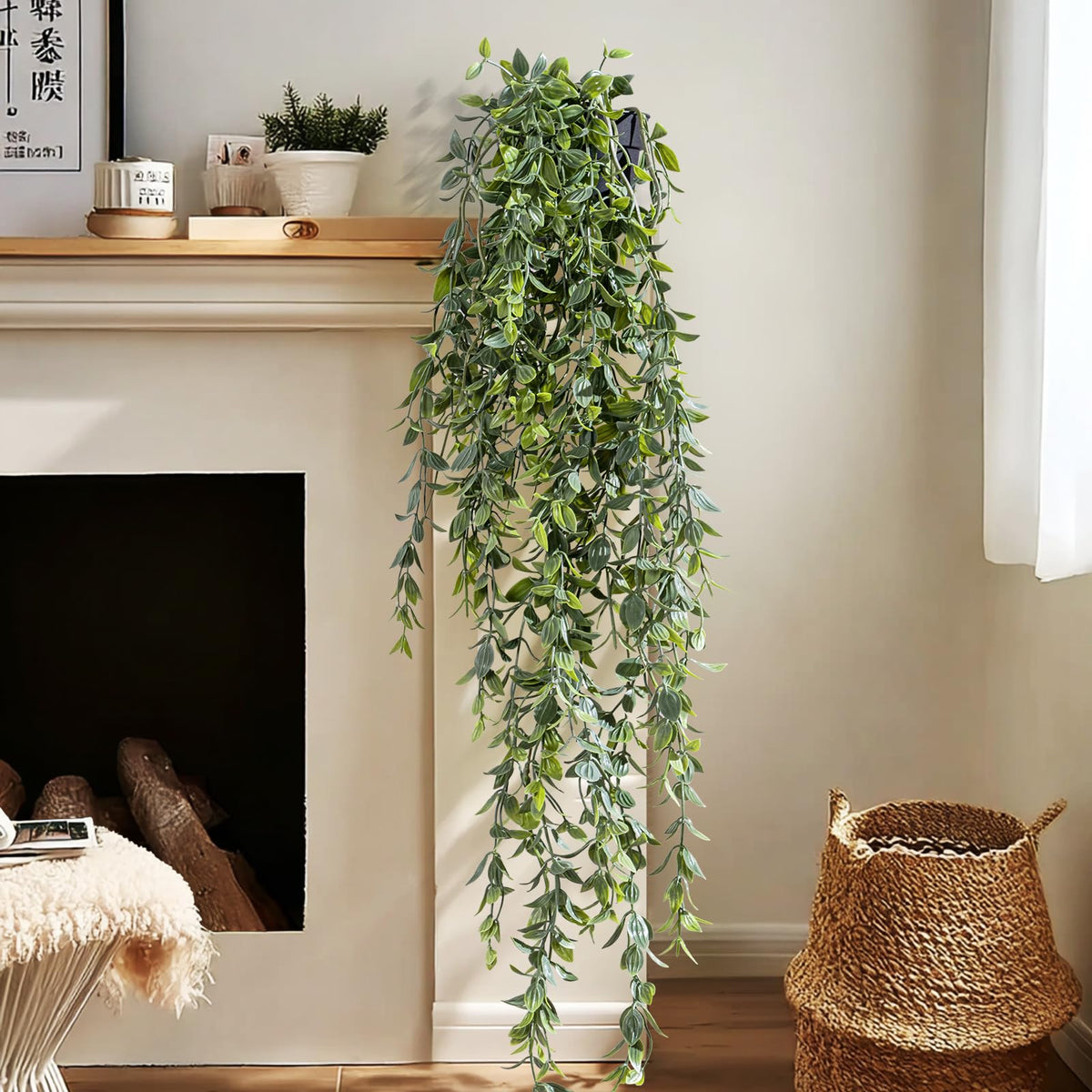 Yarmare greenery wall decor perfect for living rooms and offices.